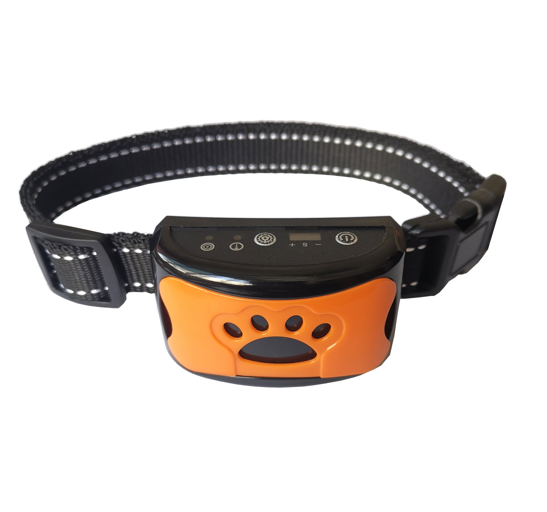 Collier de dressage pour chien, étanche, électrique, télécommande, rechargeable, anti-aboiement, avec son de vibration et de choc